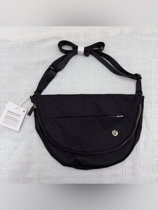 lululemon athletica Handbags - Lululemon Frstival 5L Black Crossbody Bag